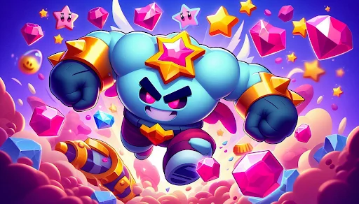 earn trophies and rank up in Brawl Stars in Gem Grab mode